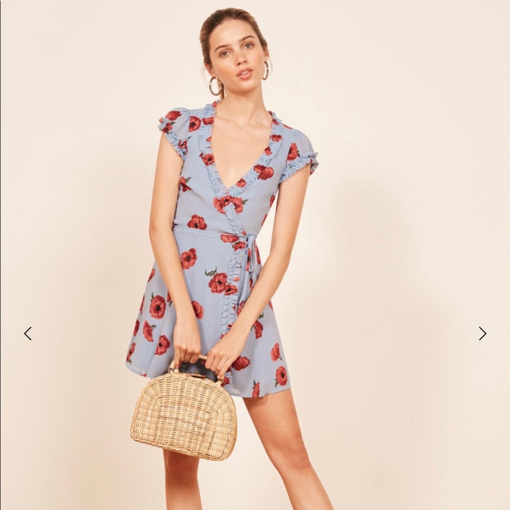 Reformation Garnet dress